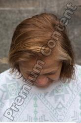 Head Woman Casual Average Wrinkles Street photo references